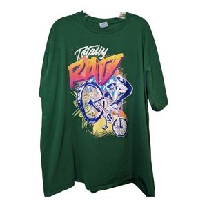 Totally Rad 80's BMX bike T-shirt.  Men's 3XL.